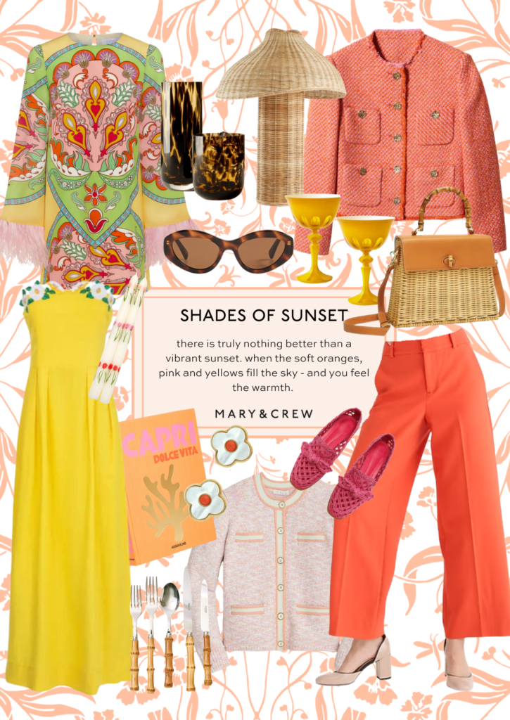 Color Study // Shades of Sunset