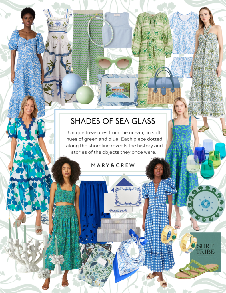 Color Study // Shades of Seaglass