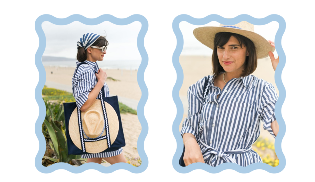 Beach Side Blue and Whites