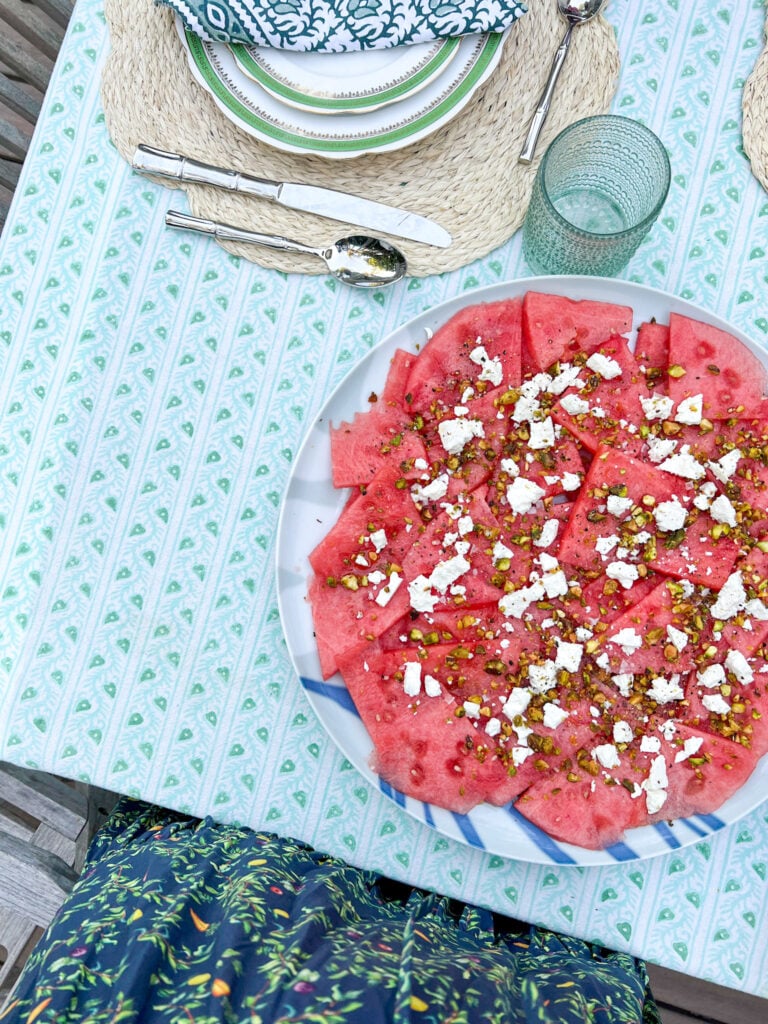 Memorial Day Weekend Tablescape and Menu