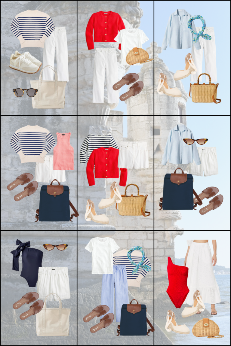 European Travel Summer Capsule Wardrobe