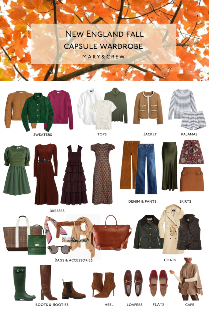 Fall New England Capsule Wardrobe