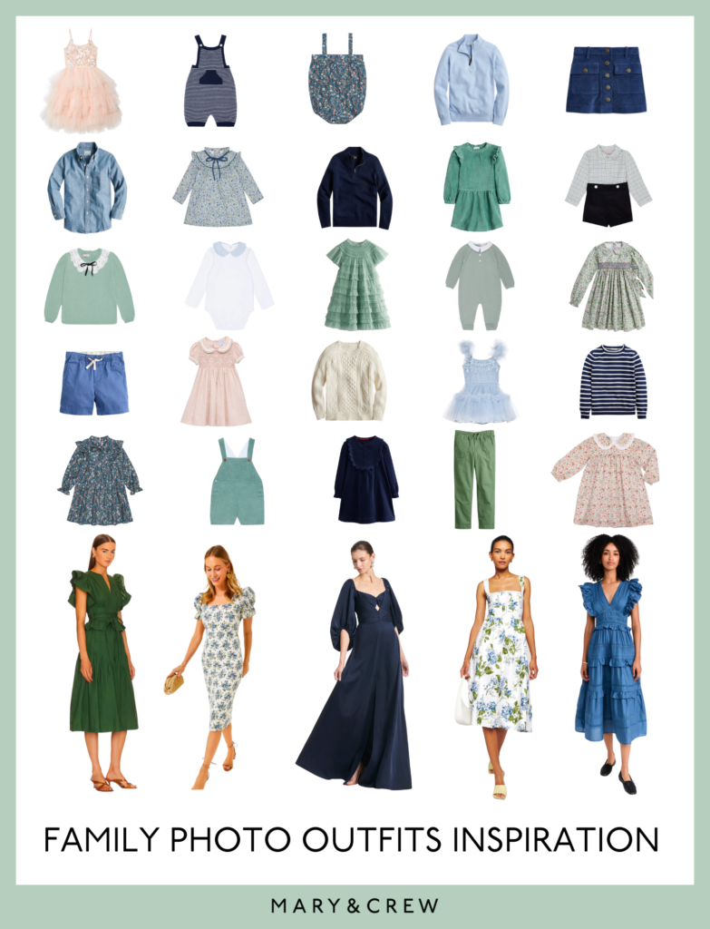How To Make Family Photos Easier & Family Holiday Photo Outfit Ideas