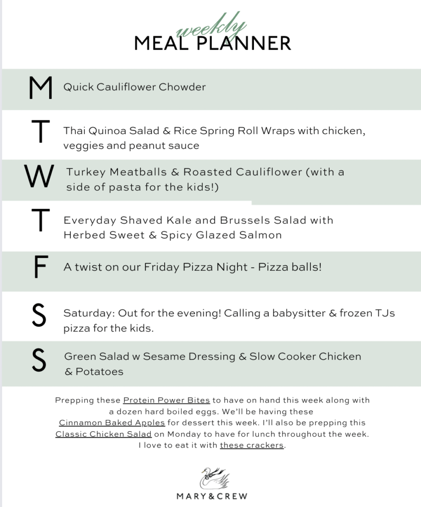 This Week In The Kitchen // 1.8.2024
