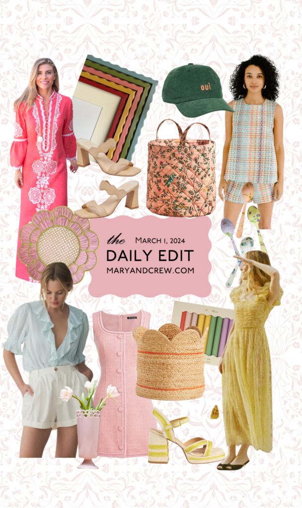 The Daily Edit // March 1, 2024
