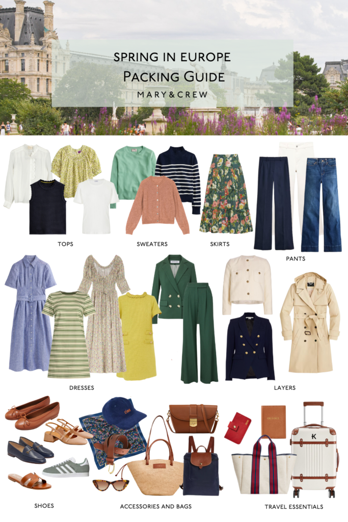 Spring Travel Capsule Wardrobe