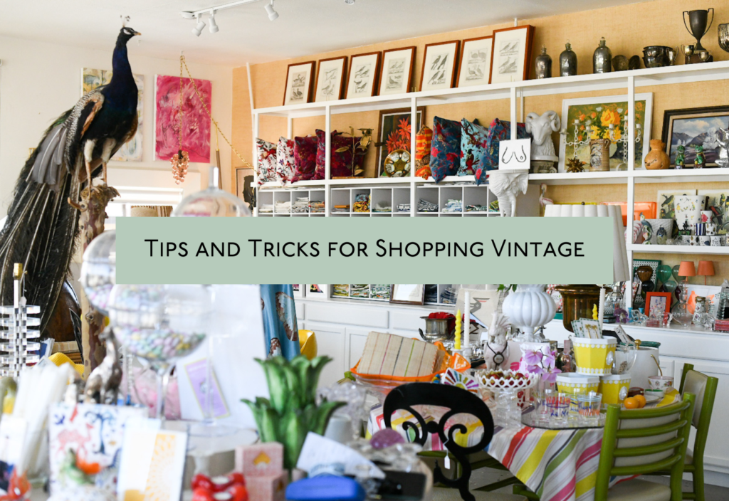 Tips and Tricks for Shopping Vintage - Mary&Crew
