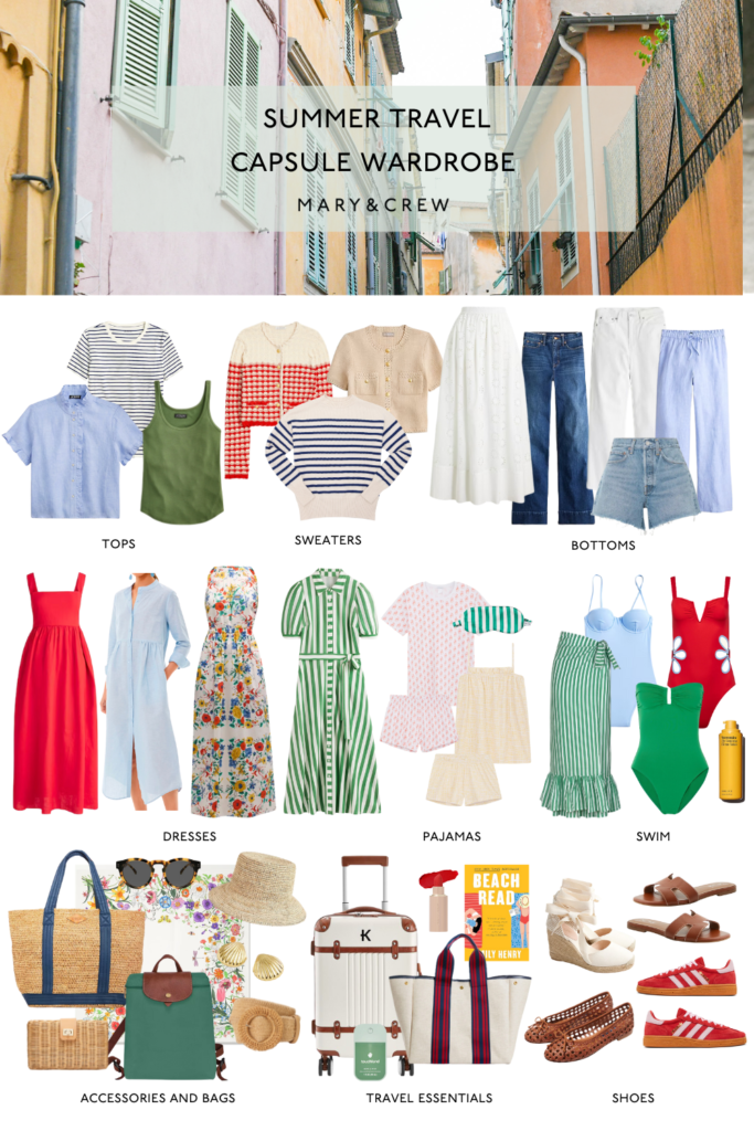 Summer Travel Capsule Wardrobe