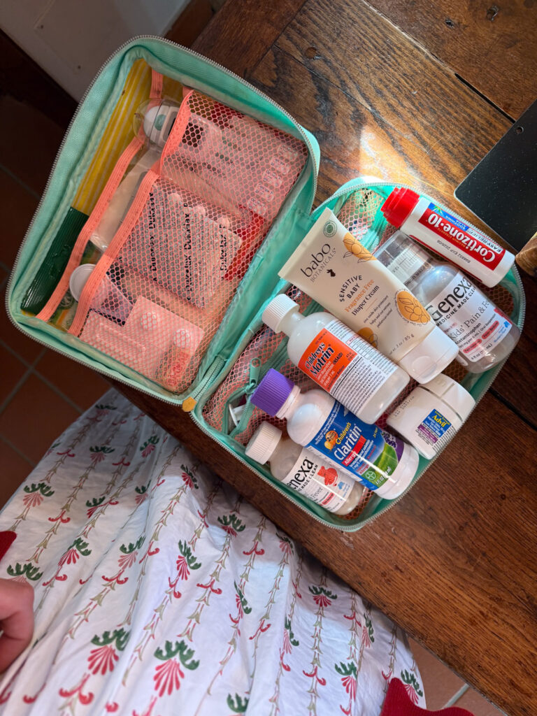 What I Pack in Our Kids’ Travel First Aid Kit (A Mother of Four’s Must-Haves)