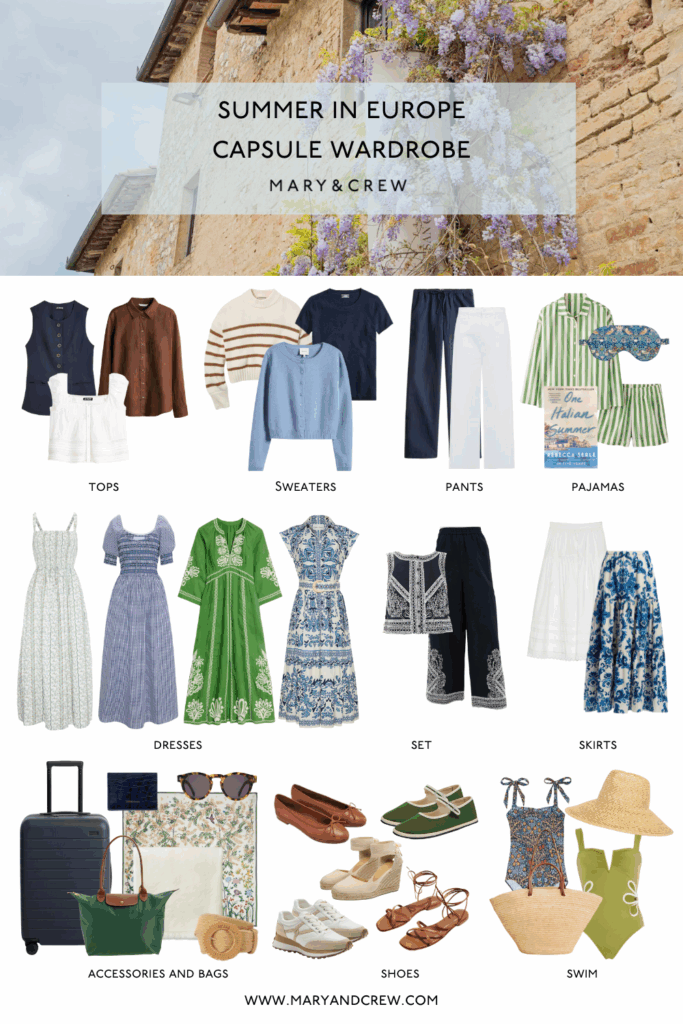 Summer Travel Capsule Wardrobe