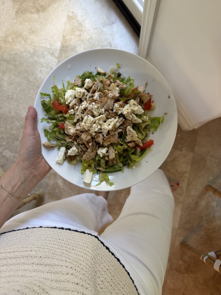 The Best Chopped Greek Salad