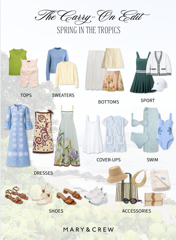 The Carry-on Edit: Spring in the Tropics