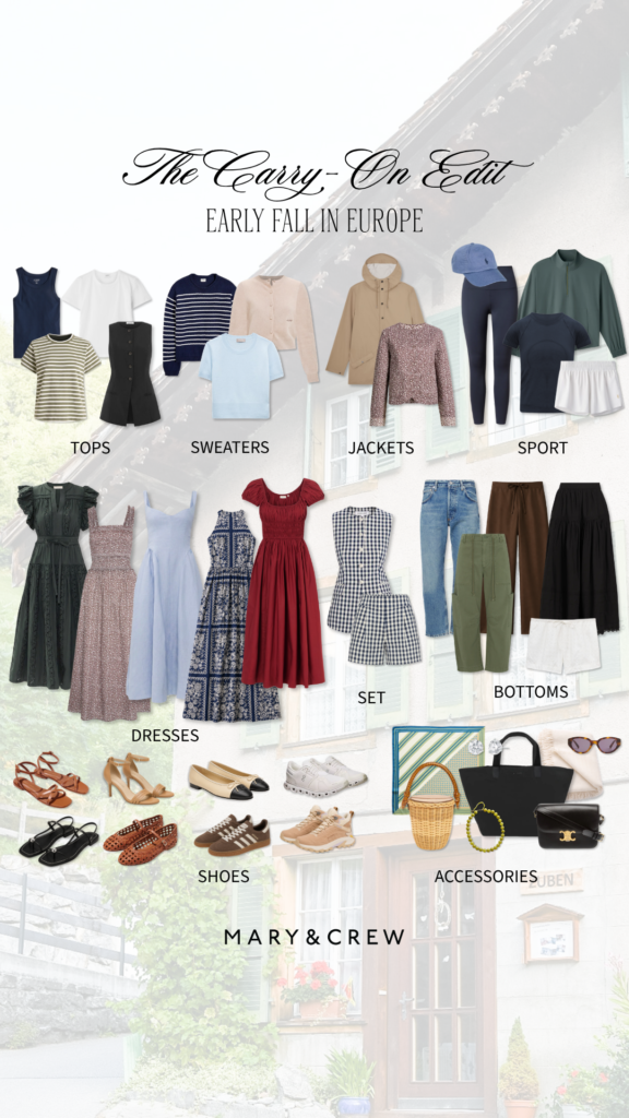 What to Pack for Europe in Late Summer: A Complete Travel Wardrobe Guide
