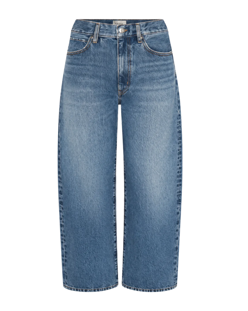 The Bow Barrel Leg Jeans