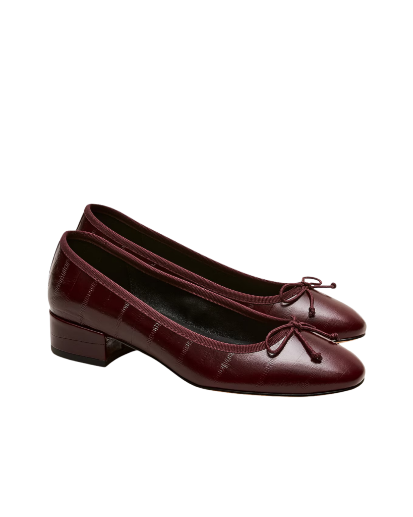 Heeled Ballet Pumps